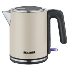Wasserkocher Severin WK 9577 Edelstahl-Beige