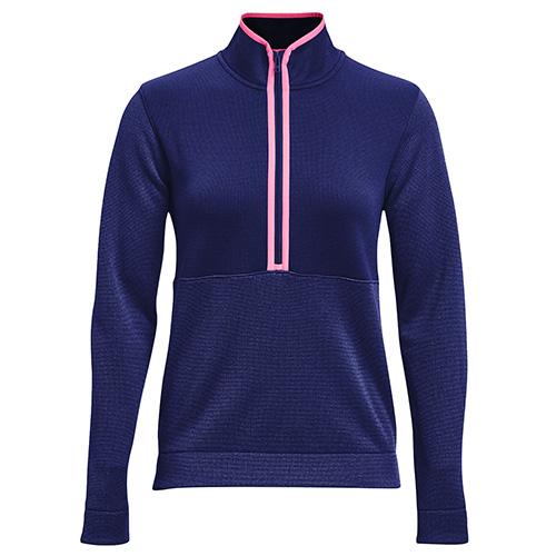 Damen-Sweatshirt Under Armour UA Storm SweaterFleece HZ - Farbe: Blau, Größe: L