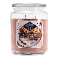 Svíčka Candle Brothers velká, Banana Nut Muffin