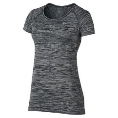 W NK DF KNIT TOP SS