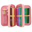 Three-tier pencil case with Top Model Juicy, Talita & Louise accessories