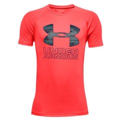 Chlapčenské tričko Under Armour Tech Hybrid PRT FILL SS