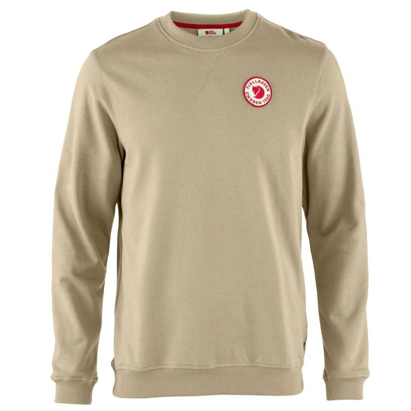 Pánská mikina Fjällräven 1960 Logo Badge Sweater M - Kolor: Niebieski, Rozmiar: XL