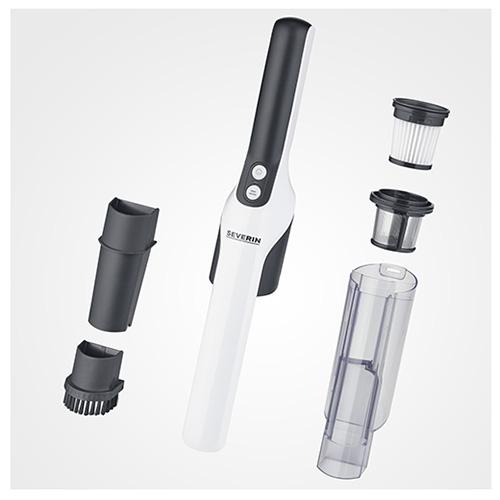 Severin HV 7140 white cordless handheld vacuum cleaner