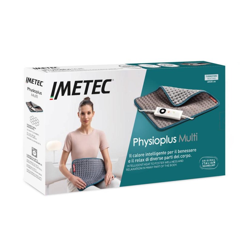 Imetec Physioplus Mult 16805 sivá vyhrievaná deka