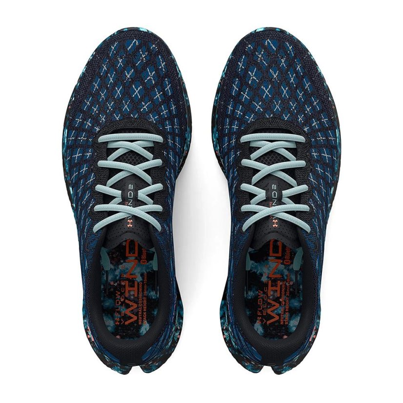 Laufschuhe Under Armour Flow Velociti Wind 2 DSD W - Farbe: Schwarz/Blau, Größe: 36.5