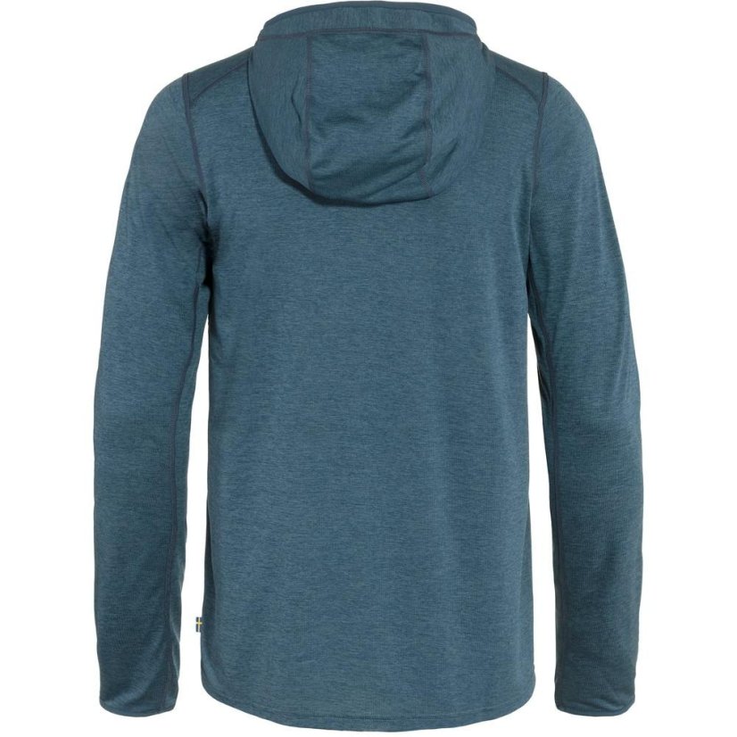 Pánský svetr Fjällräven Abisko Sun-hoodie M - Kolor: Szary, Rozmiar: XS