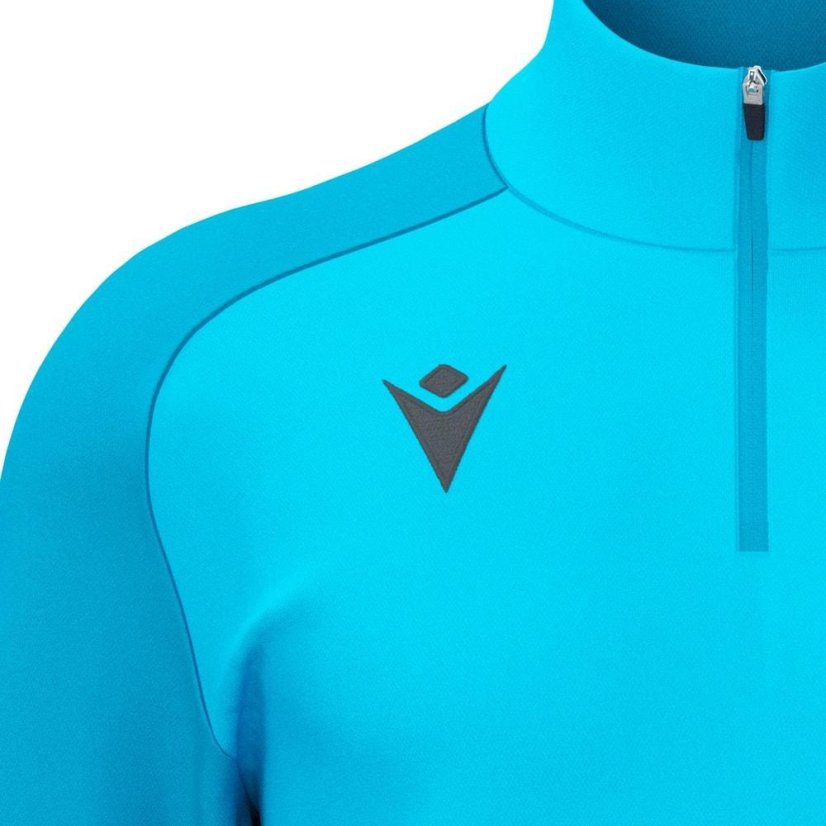 Top Macron Isen 1/4 Zip - Barva: Červená, Velikost: L
