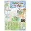 Malbuch mit Wasserfarben und Pinsel Dino World Colour me up paper
