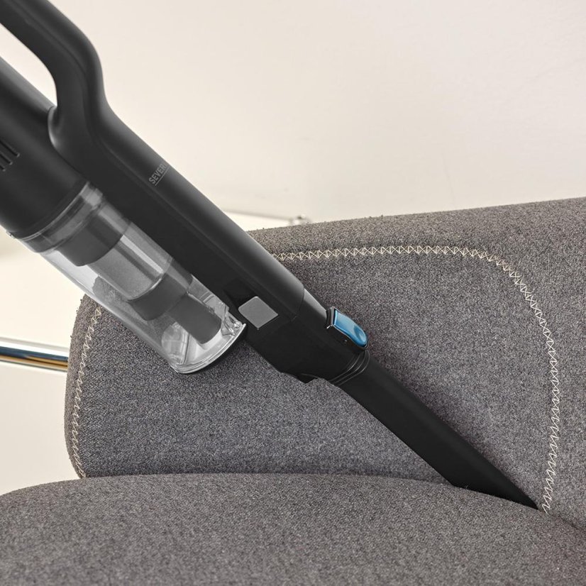 Severin S'Power Slim HV 7151 porszívó, fekete-kék