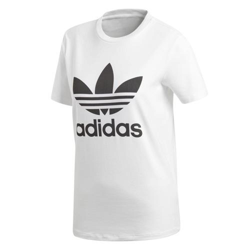 Dámské tričko Adidas Originals Trefoil Tee - Farbe: Schwarz, Größe: 36