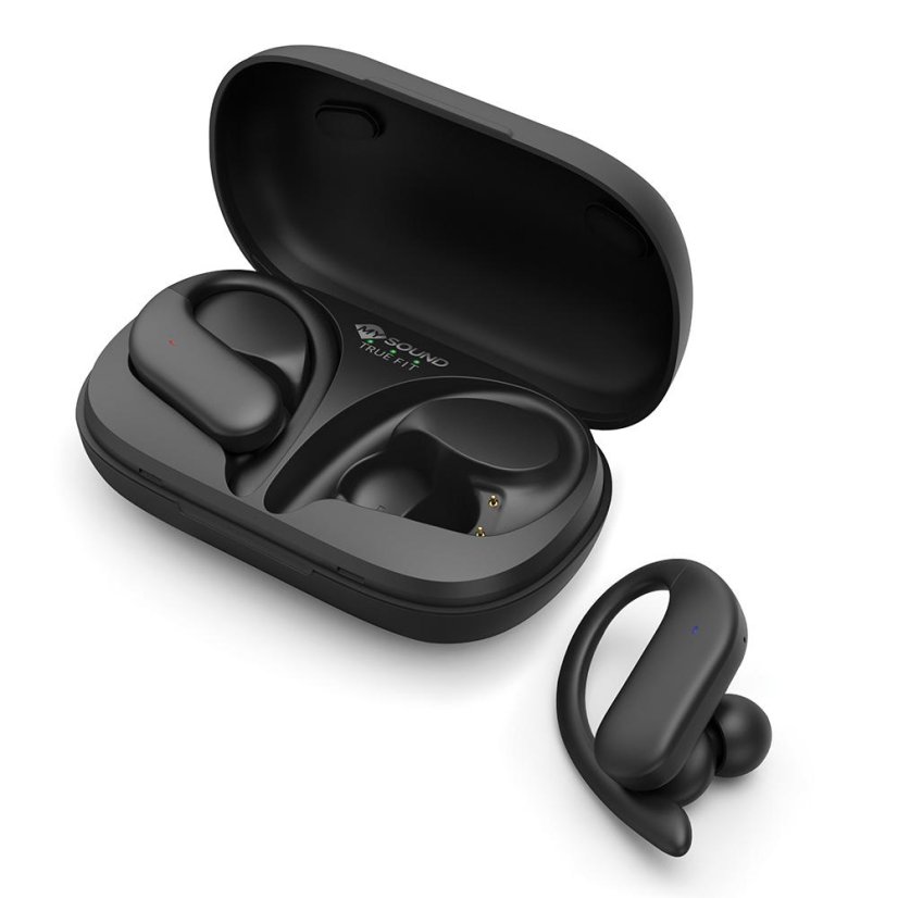 Meliconi True Fit 497349 wireless headphones, black