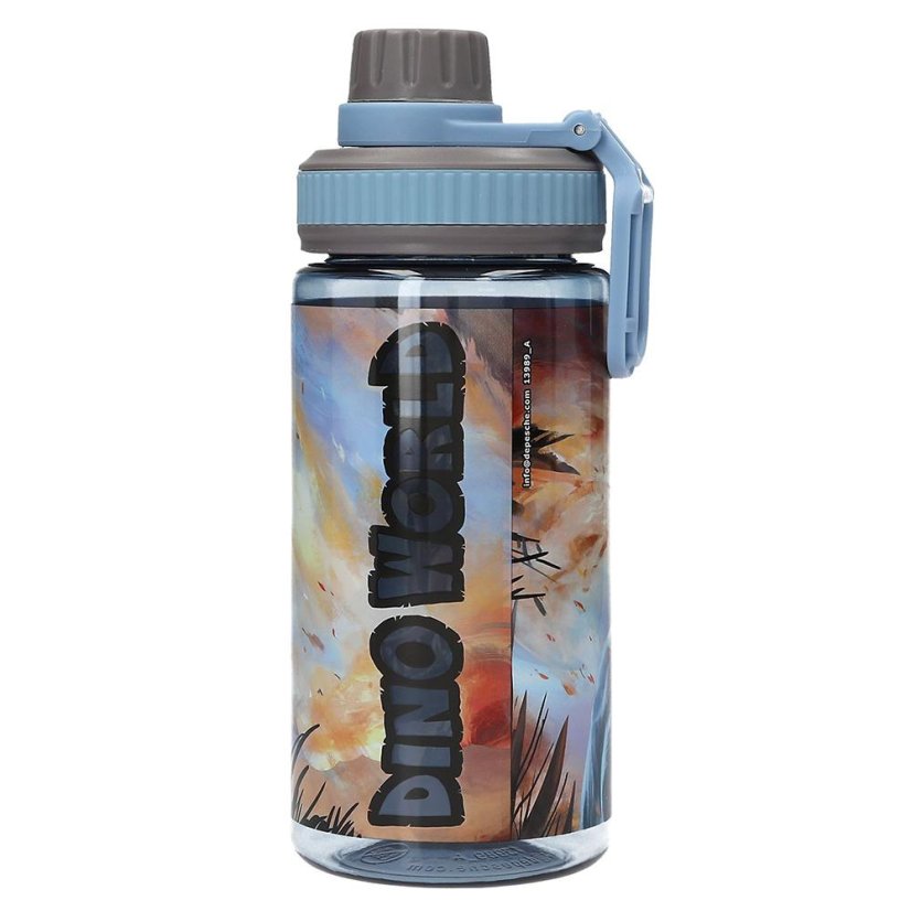 Dino World T-Rex Water Bottle with Strap