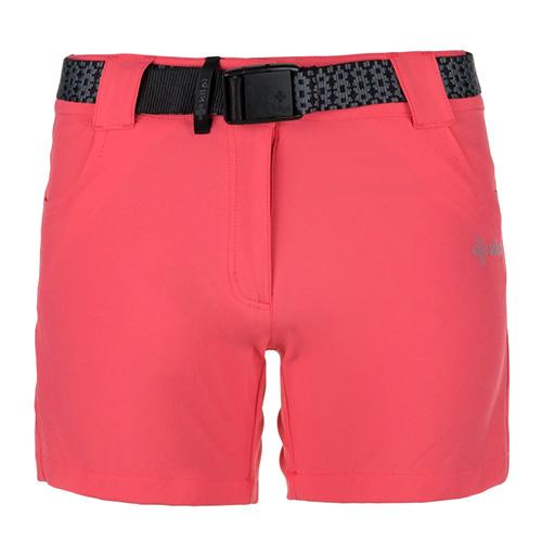 Women's shorts with belt Kilpi Sunny - Color: Pink, Size: 38