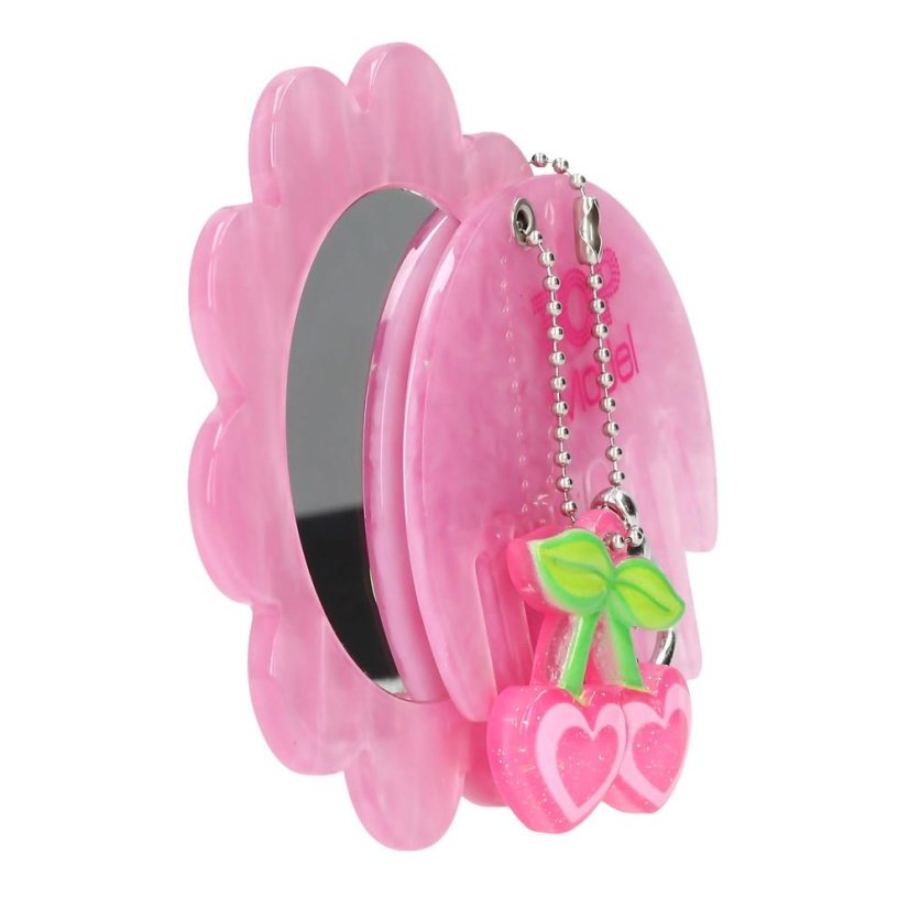 Top Model Glow to Go Retractable Comb with Mirror