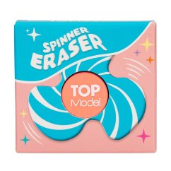 Radiergummi mit Drehmechanismus „Top Model“, blau