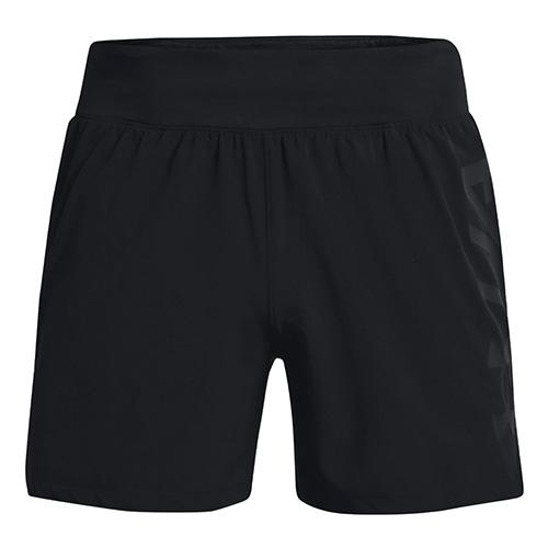 Under Armour SpeedPocket 5' Short Men's Running Shorts - Color: Red, Size: L