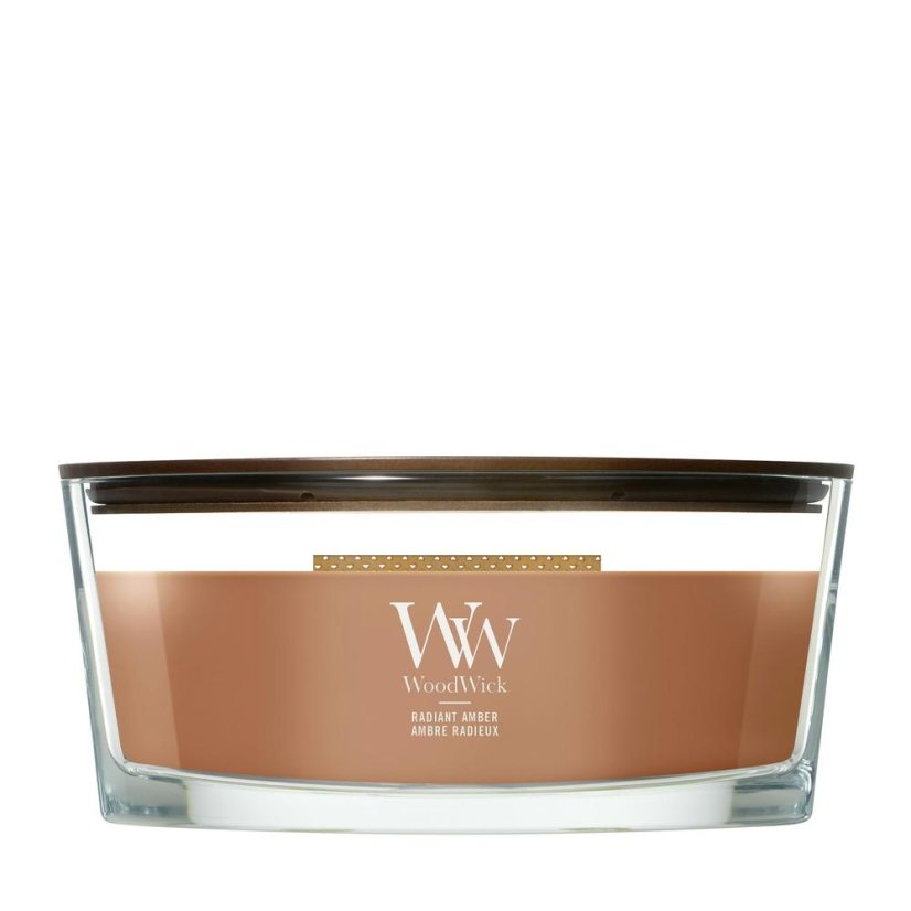 WoodWick hajó alakú gyertya, Radiant Amber