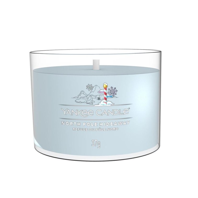 Świeczka Yankee candle w szklanym pojemniku, North Pole Hideaway