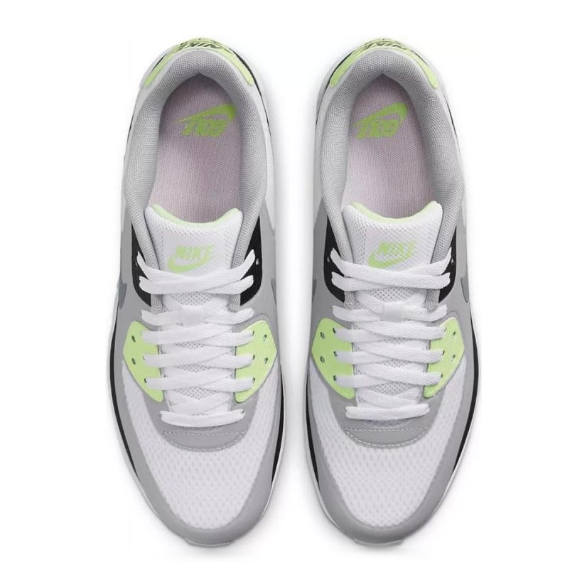 Nike Air Max 90 G Women's Shoes - Color: Gray/green, Size: 40