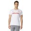 Pánské tričko Adidas England Graphic - Szín: Fehér, Méret: M