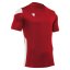 Macron Polis Kinder-Sporttrikot - Farbe: Rot/Weiß, Größe: XXS