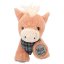 Miss Melody plush horse, brown, 20 cm