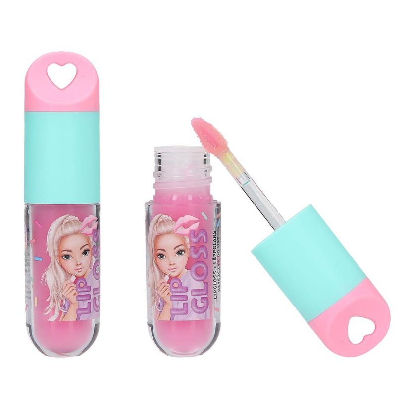 Sada lesku na rty a korálkových přívěsků Top Model Beauty&Me