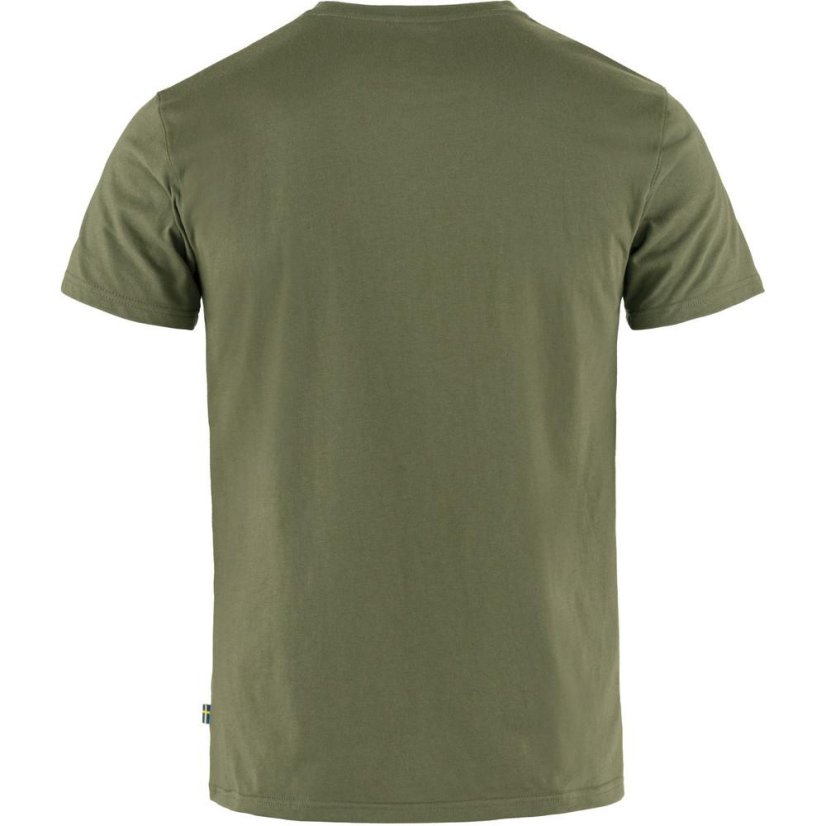 Pánské tričko Fjällräven Logo T-shirt M - Kolor: Żółty, Rozmiar: L