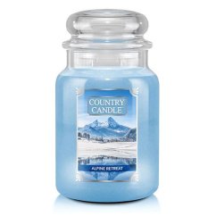 Country Candle large, Alpine Retreat