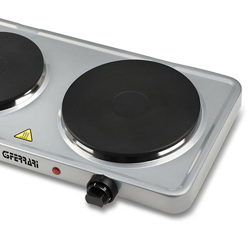 G3Ferrari Caldos G10122 silver electric cooker