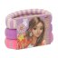 Set of three wide Top Model hair ties, purple shades