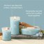 WoodWick Small Candle, Cedarwood & Ocean Moss