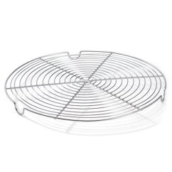 De Buyer 0237.32 stainless steel round griddle, 32 cm