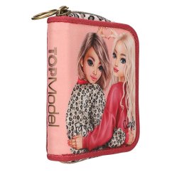 Top Model Leoheart zippered wallet with stud