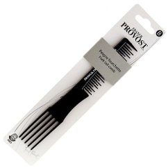 Grzebień z końcówką Franck Provost 19 cm Black