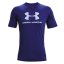 Herren-T-Shirt Under Armour SPORTSTYLE LOGO SS - Farbe: Rot, Größe: S