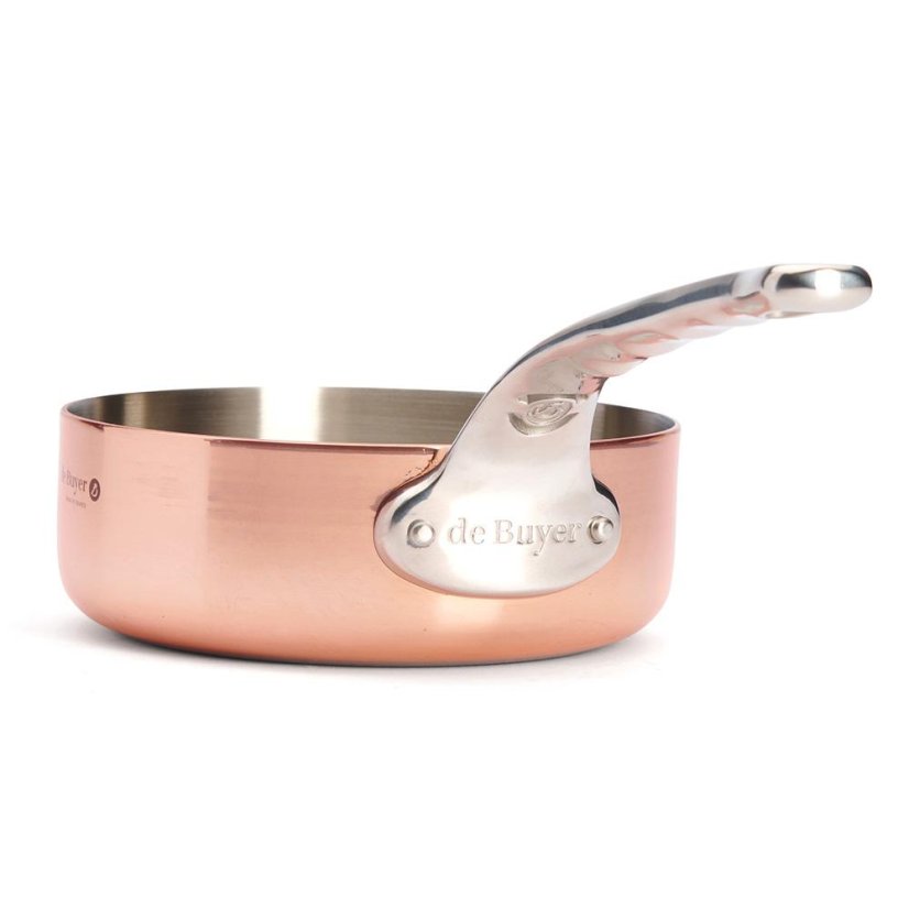 Copper sauté pan de Buyer Prima Matera 6230.16, 16 cm