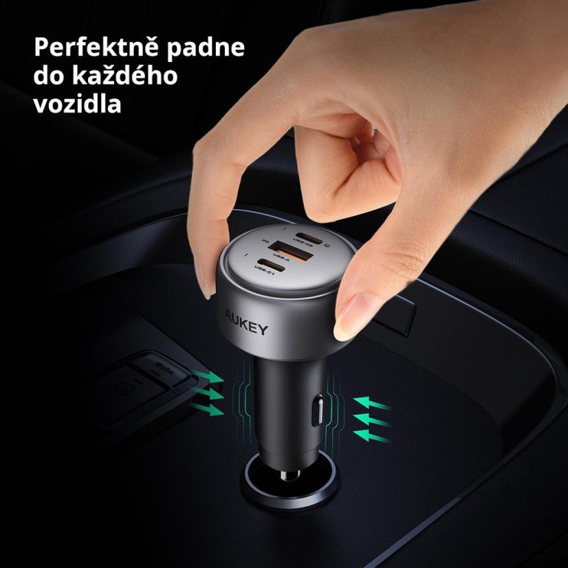 Rychlonabíječka do auta Aukey CC-P3