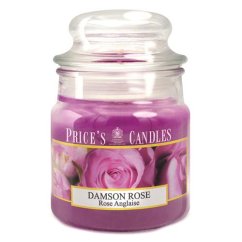Price's Candles small, Damson Rose