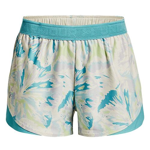 Dámské šortky Under Armour Play Up 3.0 - Barva: Tyrkysová, Velikost: L