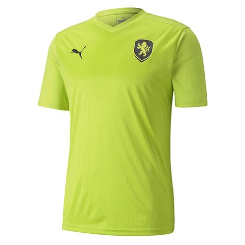 Férfi mezőnyjátékos mez Puma Czech Republic Away - Szín: Zöld, Méret: M