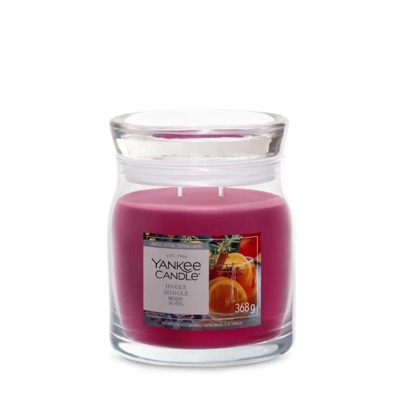 Yankee candle Signature Medium Candle, Jingle Mingle