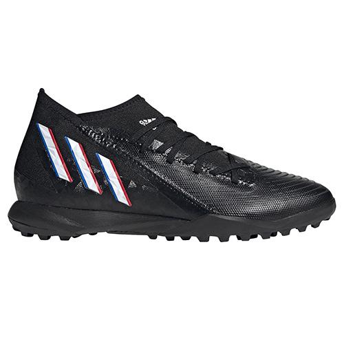 Pánské turfy Adidas Predator Edge.3 TF - Farbe: Schwarz, Größe: 41 1/3