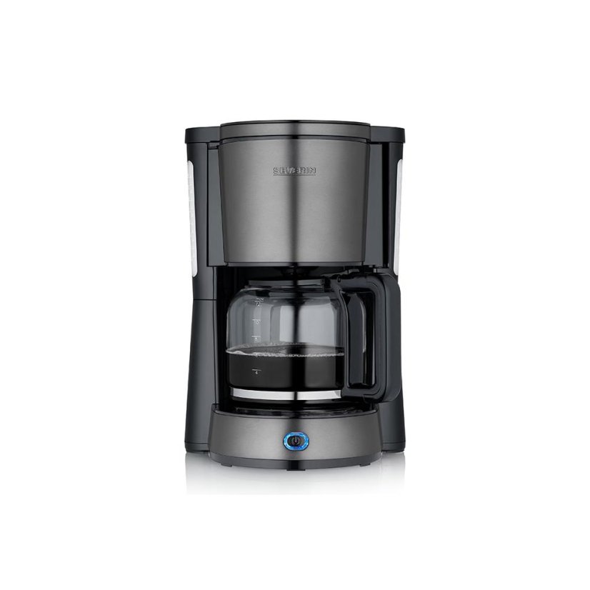 Severin TYPE KA 9340 coffee maker, stainless steel/black