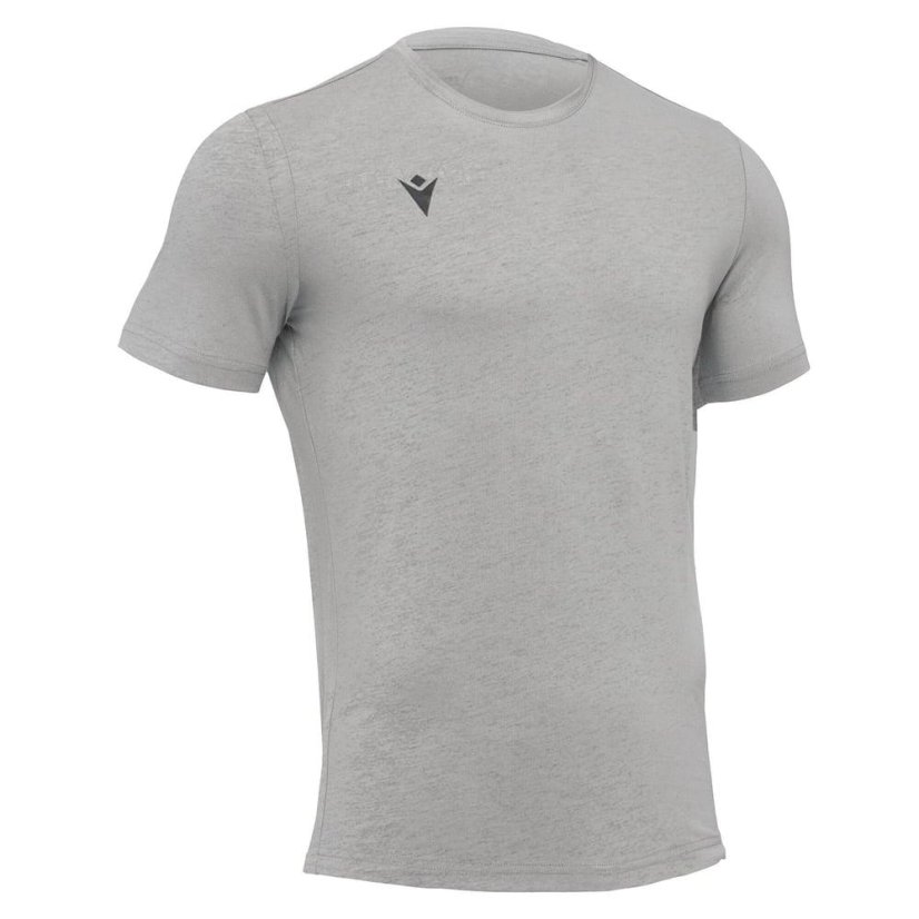 Macron Boost Hero T-shirt - Color: Gray, Size: S