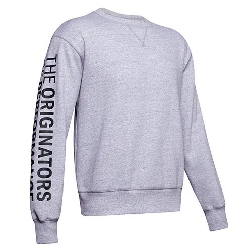 Męska bluza Under Armour Performance Originators Fleece - Kolor: Szary, Rozmiar: L