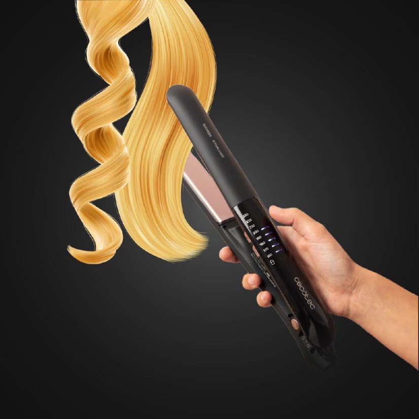 Haarglätter Cecotec Bamba RitualCare 3405 schwarz