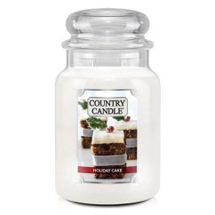 Svíčka Country Candle velká, Holiday Cake