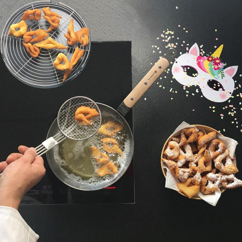 Ocelová pánev de Buyer Mineral B Bois 5710.26, 26 cm